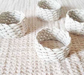 easy diy coastal napkin rings, crafts