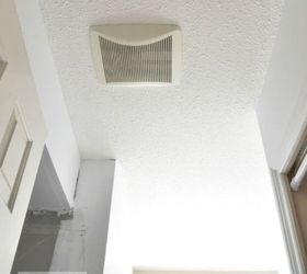 7 inexpensive ways to save yourself from ugly popcorn ceilings, Cover in White Farmhouse Planks Before