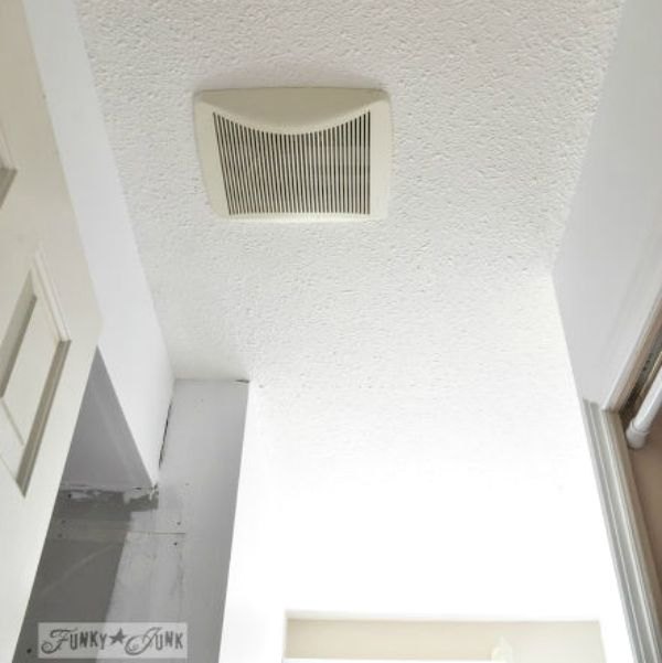 7 inexpensive ways to save yourself from ugly popcorn ceilings, Cover in White Farmhouse Planks Before