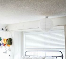 7 inexpensive ways to save yourself from ugly popcorn ceilings, Hang a Canopy Cover Before