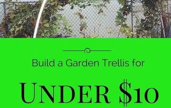 Construye un enrejado de jardín por menos de 10 dólares