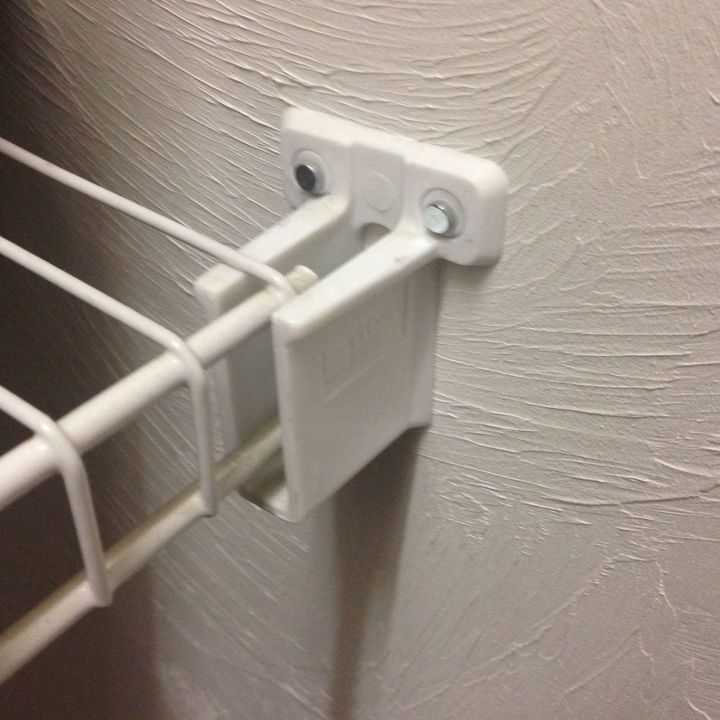 removing closet maid system