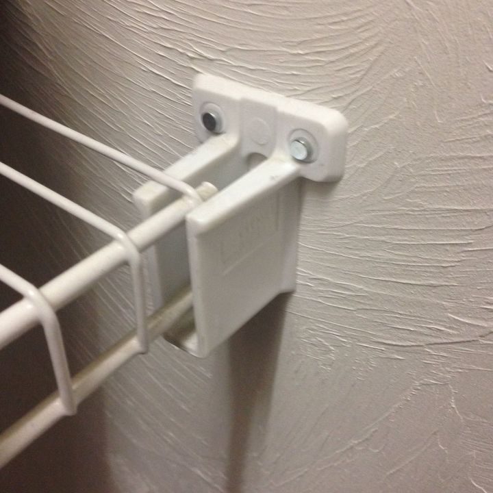 removing closet maid system