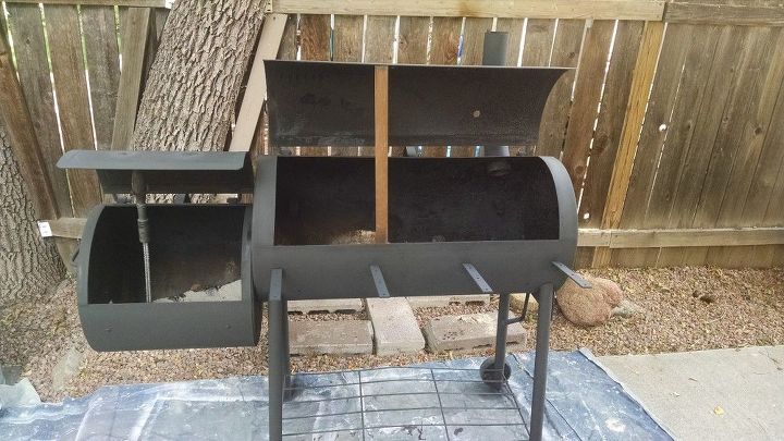 giving an old rusty smoker new life