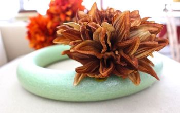 Easy Fall Wreath in 5 Minutes