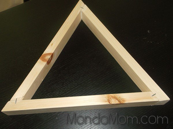 diy decorative wooden triangle shelves, diy, home decor, shelving ideas, wall decor, woodworking projects