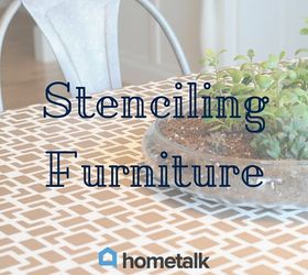 project guide stenciling furniture, how to, painted furniture