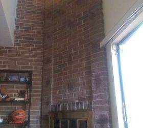 how do i remove black mastic stains from brick, All mastic removed and only stain remaining