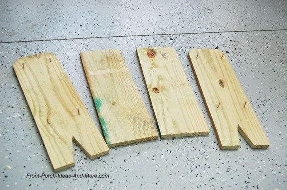 soportes de madera bonitos y baratos para la decoracin del porche