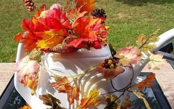 Autumn Watering Can Decoration
