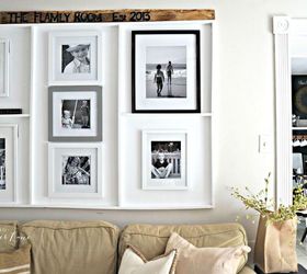 oops i made a built in picture frame ledge, diy, home decor, wall decor