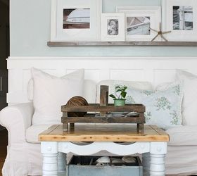 easy gallery wall picture ledges, shelving ideas, wall decor, woodworking projects