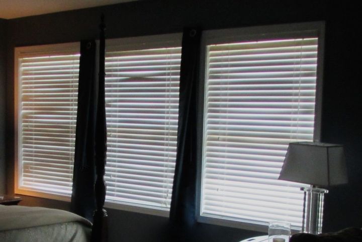 readymade makeover banded window treatment, home decor, reupholster, window treatments, windows