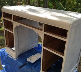 Sewing Cabinet From An Old Desk Hometalk