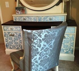 french country dressing table, painted furniture
