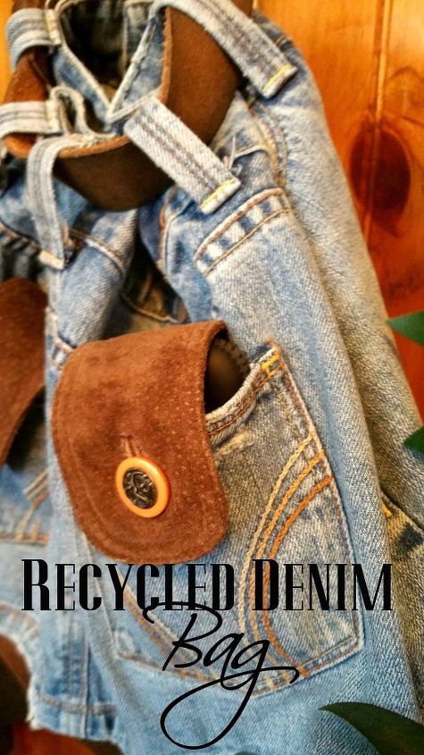 jean bag, crafts, repurposing upcycling
