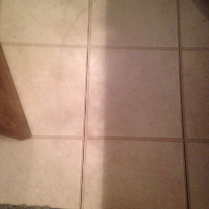 bathroom tile separating