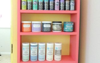 Paint Storage Shelves (Built From Scratch!)