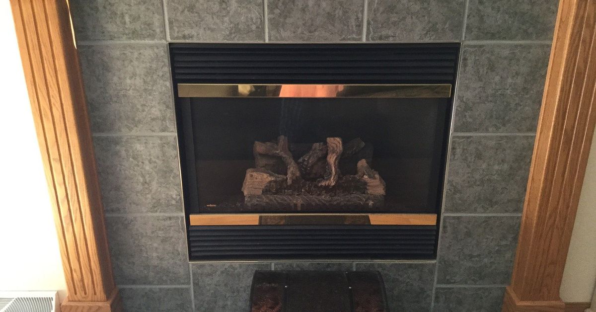 Can I Paint The Ceramic Tiles Around My Fireplace So Ugly