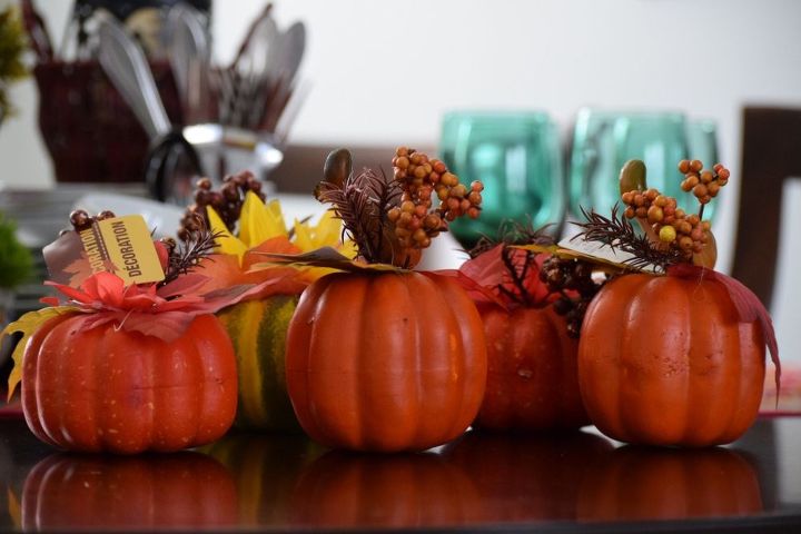 diy marbled dollar store pumpkins, crafts, seasonal holiday decor
