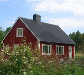 let s paint the barn red, Inspiration Red and white house in Kristians