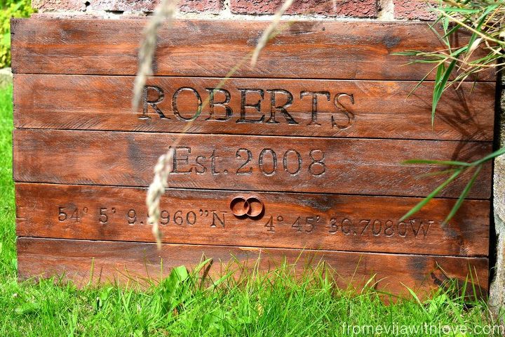 diy copper wedding anniversary present from wooden planks, crafts, how to, repurposing upcycling, woodworking projects