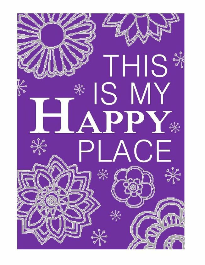 relieve stress and find your happy place, crafts