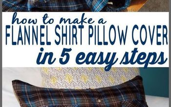 Cómo hacer una funda de almohada de camisa de franela en 5 sencillos pasos