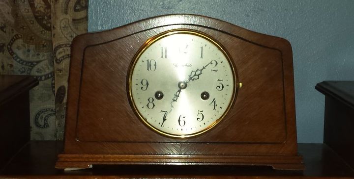 looking for ideas re repurposing mantel clock