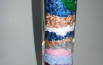Create a Yarn Art Bottle