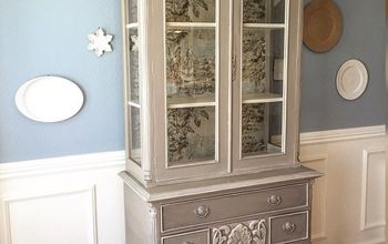 French Country Toile Hutch!