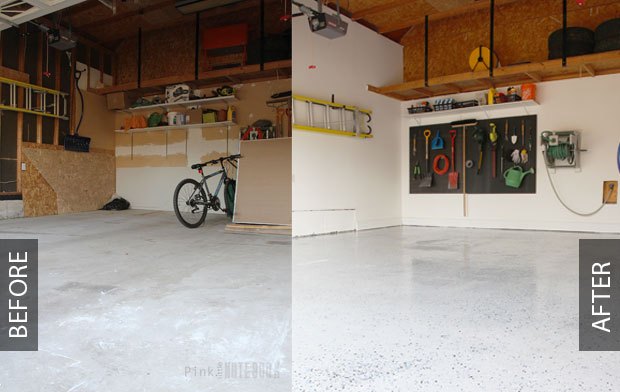 reforma de garagem antes e depois