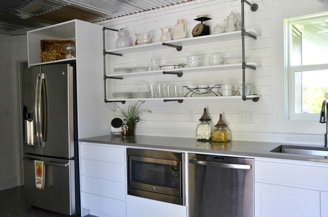 modern farmhouse kitchen final reveal, home decor, home improvement, kitchen design