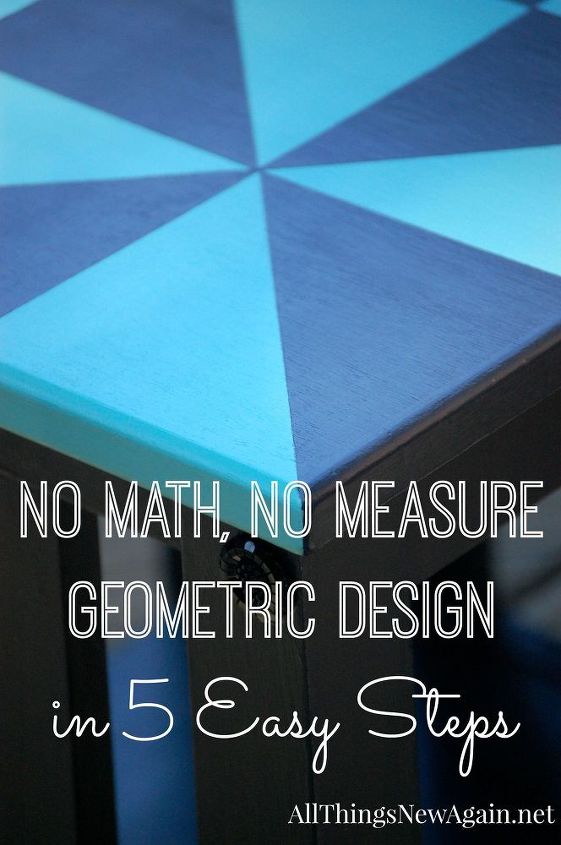 no math no measure geometric design table septfabflippincontest