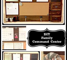 diy family command center, crafts, how to, organizing