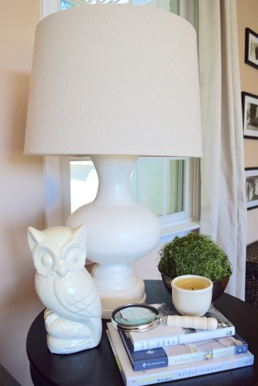 living room refresh and budget friendly lamp update, home decor, lighting, living room ideas