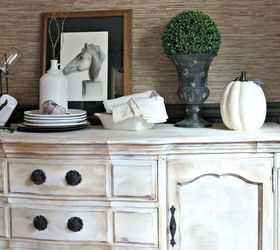 buffet makeover, chalk paint, painted furniture