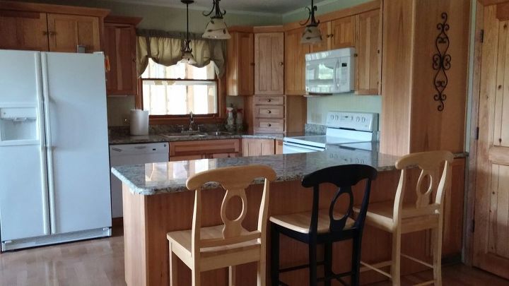 couple pics before after of our craigslist find kitchen cabinets, kitchen cabinets, kitchen design
