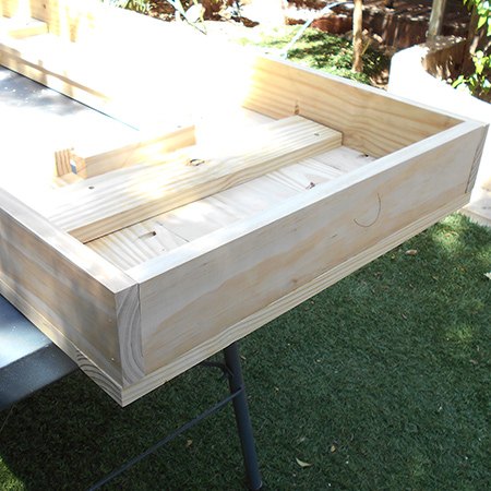 Ice Machine Table Diy Outdoor Table With Ice Cooler Box | Hometalk