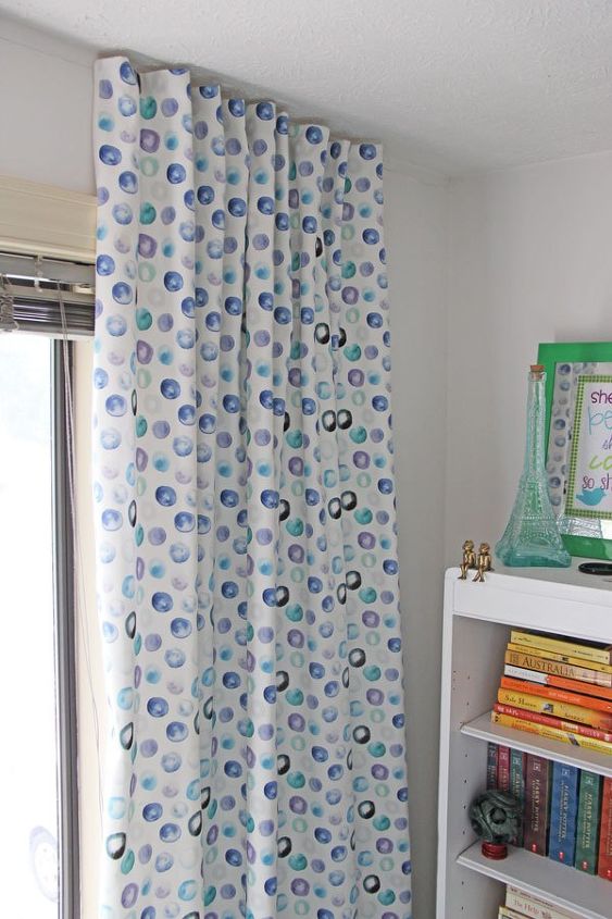 my newly minted curtains, home decor, living room ideas, reupholster, window treatments