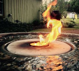 Fire Fountain Water Feature | Hometalk