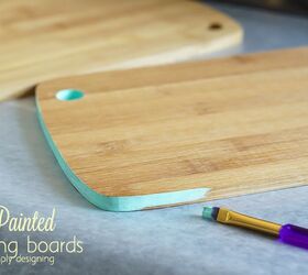 painted cutting boards, crafts