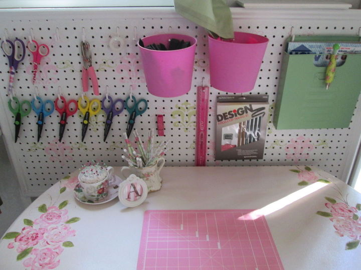 how you can customize your own peg board, craft rooms, crafts, organizing, shabby chic
