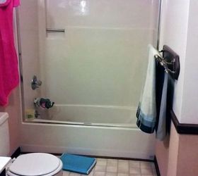 diy remove your shower door, bathroom ideas, diy, home improvement, small bathroom ideas