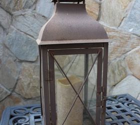 fall lantern centerpiece, crafts, repurposing upcycling, seasonal holiday decor