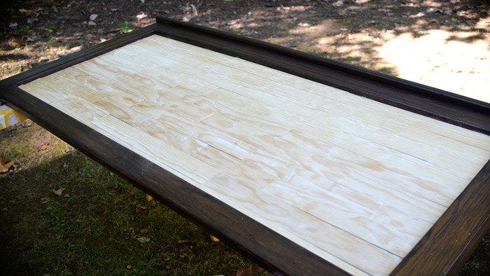 diy thrift store plank bed, bedroom ideas, diy, how to, pallet, woodworking projects