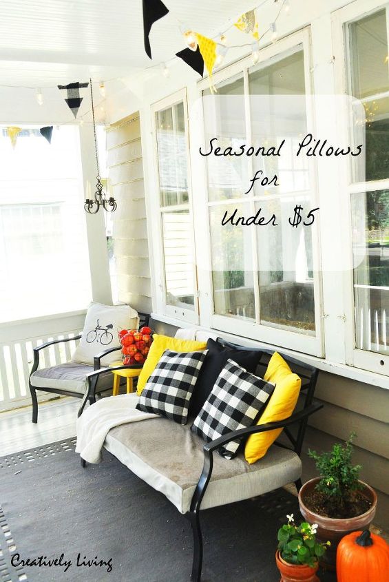 seasonal pillows for under 5, crafts, home decor, how to, seasonal holiday decor, reupholster