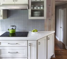 historic guest cottage is renewed as grandmother s home, home improvement, kitchen backsplash, kitchen cabinets, kitchen design