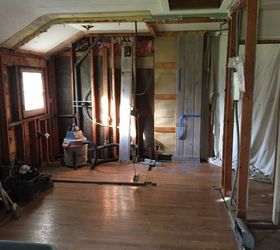 historic guest cottage is renewed as grandmother s home, home improvement, kitchen backsplash, kitchen cabinets, kitchen design