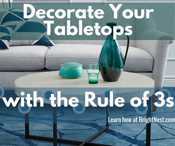 a melhor maneira de decorar seus tampos de mesa a regra de trs